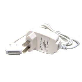 Cables4PC Apple Home Wall Charger for iPod Video 30GB 60GB 80GB 1st Gen (NOT for iPhone 3G)