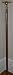 Unique Walking Stick With Solid Brass Handle ~ Cane