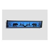 Meyda Tiffany 14238 24 Inch W Black Bear Vanity Light