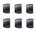 3 Pair Small Replacement Silicone Ear Tips for Sony, Sharp, Phillips, Panasonic, Sennheiser, Griffin, EarJams, TuneBuds In-Ear Earphones