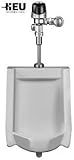 Sloan 10021401 N/A Optima Plus Sensor Operated HEU Flushometer and Urinal WEUS-1002.1401