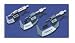 Westward 2YMZ9 Electronic Micrometer Set, 4 Pc, 1-4 In