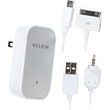 USB Wall Adpt.for Ipod with 3 Cable