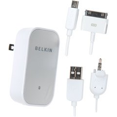 USB Wall Adpt.for Ipod with 3 Cable