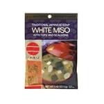 San-J White Miso Soup Envelopes, 0.42-Ounce Envelopes (Pack of 36)