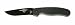 Ontario Knife Ontario Rat Series, Folding Knife with 3.25" Black Stainless Steel Blade, & Black Nylon Handle, Overall Length 8.620".