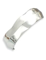Sterling Silver Fancy Cuff Bangle