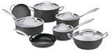 Cuisinart GG-12 GreenGourmet Eco-Friendly Nonstick Hard Anodized 12-Piece Cookware Set
