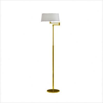 Classic Floor Lamp in Polished Brass