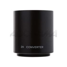 Pro-Optic 2x Tele-Converter for T Mount Lenses, Mounts Between the Lens and the T Mount