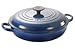 Le Creuset Cast Iron 30cm Shallow Buffet Casserole Graded Blue (Ref Cl)