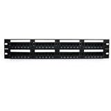 Belkin 48 port Patch PanelBelkin  CAT5E 568a/b RJ45 110 - Black Rackmount