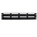 Belkin 48 port Patch PanelBelkin  CAT5E 568a/b RJ45 110 - Black Rackmount