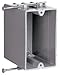 Pass and Seymour P1-22-R 1G Plastic OUTLET BOX