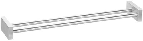 ZACK 40144 FRESCO Doppel-Handtuchstange, 63 cm Preisvergleich