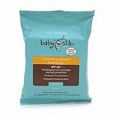 MD MOMS Baby Silk Babysafe Sunscreen Towelettes, SPF 30+