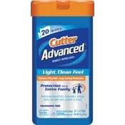 SPECTRUM Advanced Insect Repellent Wipes 20 Count