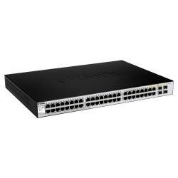 SWT 48PORT GBE WEBSMART SWITCH WITH 4 COMBO SFP On Sale