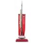 Electrolux Sanitaire Heavy-Duty Commercial Upright Vacuum, 17.5lbs, Chrome/Red