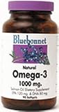 Omega-3 (Salmon Oil) 180 SoftGels, 1000 mg - Bluebonnet