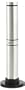 Ad Hoc MS10 Batteriebetriebener Milch-Sch�umer Rapido, Edelstahl/Kunststoff  schwarz, inkl. 3 Batterien, mit St�nder: H: 21 cm D: 3 cm