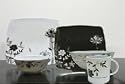 Flamefield Ap801 Apollo Melamine Square Side Plate
