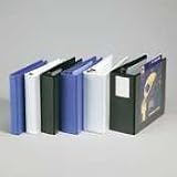 Economy D-Ring Vinyl View Binder, 3 Capacity, White