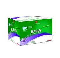 Member's MarkÂ® Adult Brief - 48pk - Large