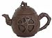 YiXing Teapot, Carved Plum