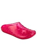 Jelly Pink Glitter Clog