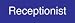 SIGNS-RECEPTIONIST