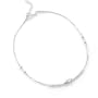 Anklet - Adjustable Liquid Silver Melon Bead Sterling Silver