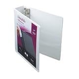 Avery Durable View Binder with 2' EZ-Turn Ring 17032, White