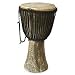 NOVICA Djembe drum, 'Child of Akan King'