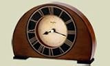 Bulova Tremont - Solid Wood Table Clock - Antique Walnut Finish