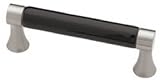 Brainerd #86012 3 Black Ceramic Insert Pull