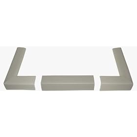 Kidkusion Fireplace Bumper Pad Taupe