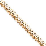 14k A Diamond tennis bracelet X704A