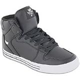 Supra Vaider High Top Skate Shoe - Men's Black Action/White, 8.0 Supra Vaider High Top Skate Shoe - Men's Black Action/White, 8.0