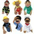 Happy Puppets (Set Of 6)