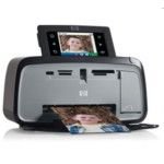 HP PhotoSmart A636 Compact Photo Printer - Compact photo printer - colour - ink-jet - 101.6 x 152.4 mm - 1200 dpi x 1200 dpi up to 3.7 prints/min (colour) - capacity: 20 sheets - USB