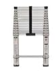 Industrial Grade 2KFG1 Telescoping Ladder, 12 1/2 Ft, Aluminum