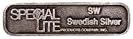 Special Lite Classic Curbside Mailbox with Paper Tube - Swedish Silver Aluminum Mailbox for Post Mount - SCC-2008-SW