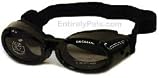 Doggles ILS - Metallic Black Frame / Smoke Lens, Sizes: Extra Small