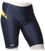 Finis Male Jammer Rip Tide Swim Wear Size Navy/Gold