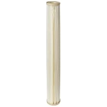 Pentek ECP1-20 Pleated Cellulose Polyester Filter Cartridge, 20" x 2-5/8", 1 Micron