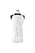 Bib Apron, Chef White, 2 Pocket - 12 Count
