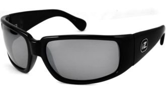 Click here to buy Von Zipper Papa G Black Gloss Gray Sunglasses by VonZipper.