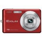 Casio EXILIM EX-Z77 RED 7.2 Megapixels Digital Camera, 11.6MB internal memory, 3x Optical...