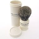 Cyril R Salter Pure Badger Travel Shaving Brush